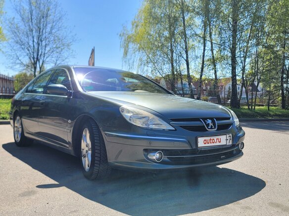 2008 Peugeot 607 I Рестайлинг, серый, 800000 рублей - вид 3
