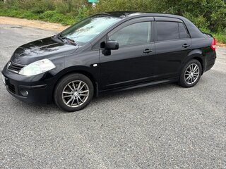 2011 Nissan Tiida I Рестайлинг, чёрный, 750000 рублей, вид 3
