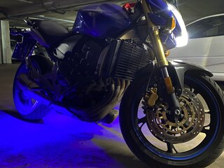 2007 Honda CB 600F Hornet, синий, 600000 рублей, вид 2