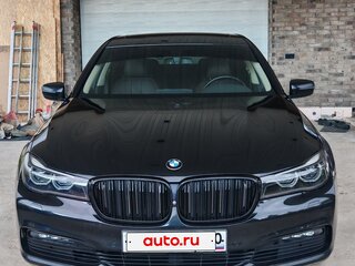 2018 BMW 7 серии Long 730Ld xDrive VI (G11/G12), чёрный, 3650000 рублей, вид 1