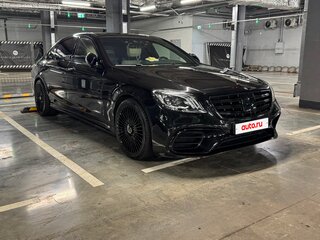 2016 Mercedes-Benz S-Класс 500 VI (W222, C217), чёрный, 4700000 рублей, вид 2