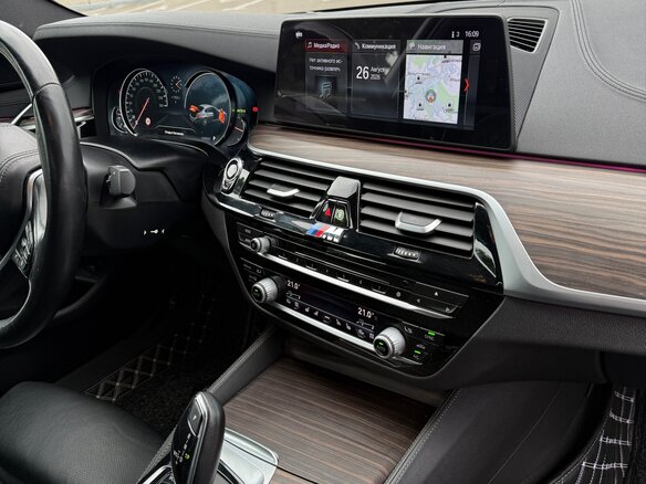 2017 BMW 5 серии 530i xDrive VII (G30/G31/G38), серый - вид 5