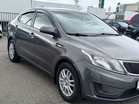 2012 Kia Rio III, серый, 650000 рублей - вид 1