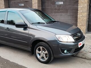 2015 Lada (ВАЗ) Granta I, серебристый, 525000 рублей, вид 3