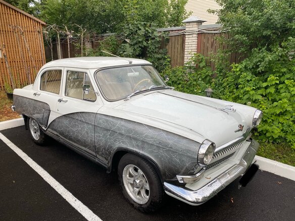 1962 ГАЗ 21 «Волга» 21Л, белый, 1600000 рублей