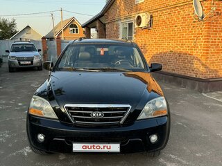 2007 Kia Sorento I Рестайлинг, чёрный, 1050000 рублей, вид 2