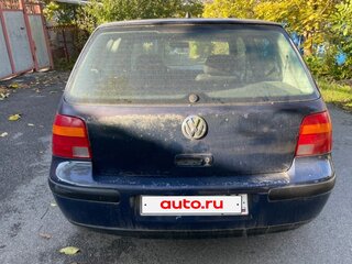 1998 Volkswagen Golf IV, синий, 240000 рублей, вид 1