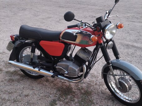 1979 Jawa 350/634, красный, 250000 рублей, вид 1