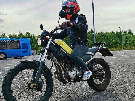 2004 Yamaha XG250 Tricker, жёлтый, 300000 рублей, вид 3