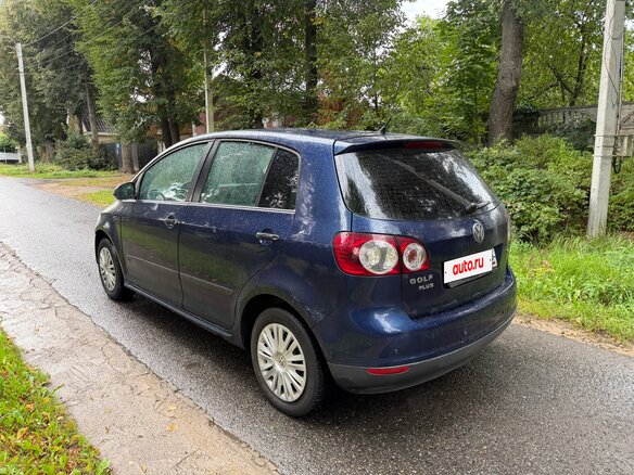 2007 Volkswagen Golf Plus I, синий - вид 9