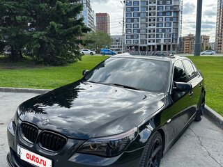 2008 BMW 5 серии 530xi V (E60/E61) Рестайлинг, чёрный, 1800000 рублей, вид 1