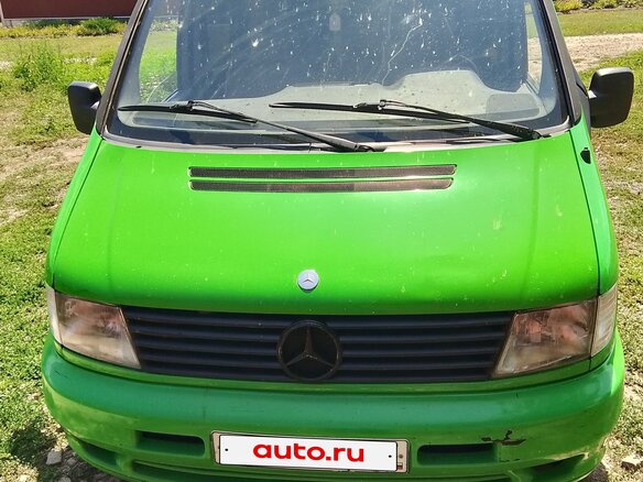1998 Mercedes-Benz Vito 108 CDI I (W638), зелёный, 750000 рублей