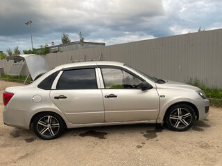 2012 Lada (ВАЗ) Granta I, серебристый, 350000 рублей, вид 2