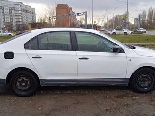 2015 Skoda Rapid I, белый, 650000 рублей, вид 4
