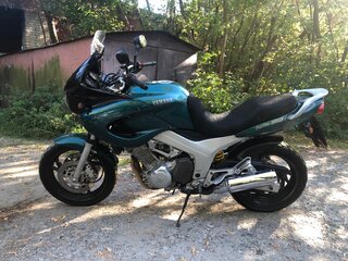 1996 Yamaha TDM850, зелёный, 315000 рублей, вид 1