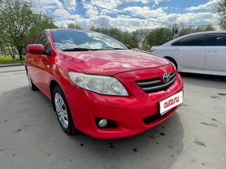 2008 Toyota Corolla AMT X (E140, E150), красный, 750000 рублей, вид 2