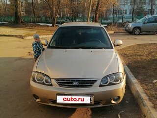2007 Kia Spectra I Рестайлинг 2, бежевый, 350000 рублей, вид 1