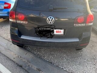 2007 Volkswagen Touareg I Рестайлинг, чёрный, 1000000 рублей, вид 2