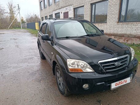2008 Kia Sorento I Рестайлинг, чёрный, 725000 рублей, вид 3