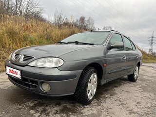 2003 Renault Megane I Рестайлинг, серебристый, 210500 рублей, вид 1