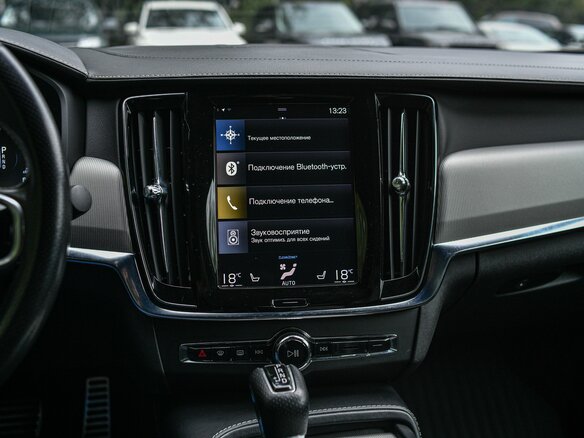 2018 Volvo S90 II, синий - вид 8
