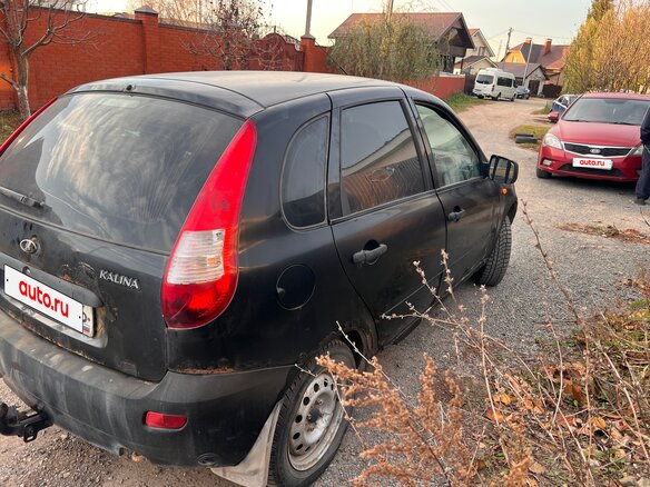 2012 Lada (ВАЗ) Kalina I, синий, 110000 рублей - вид 4