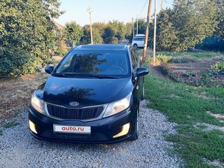 2012 Kia Rio III, чёрный, 670000 рублей, вид 2