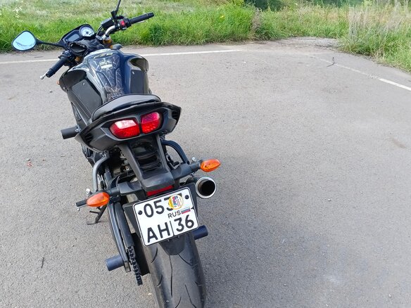 2011 Yamaha FZ8, чёрный, 620000 рублей - вид 14