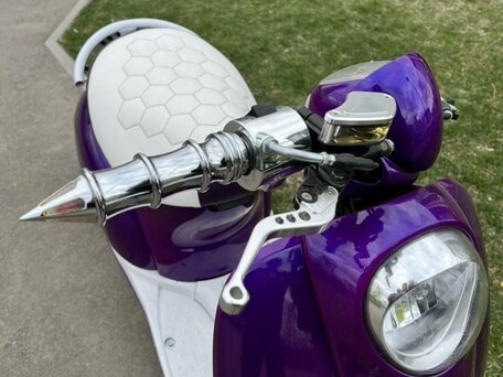2016 Honda Crea Scoopy, фиолетовый, 230000 рублей, вид 2