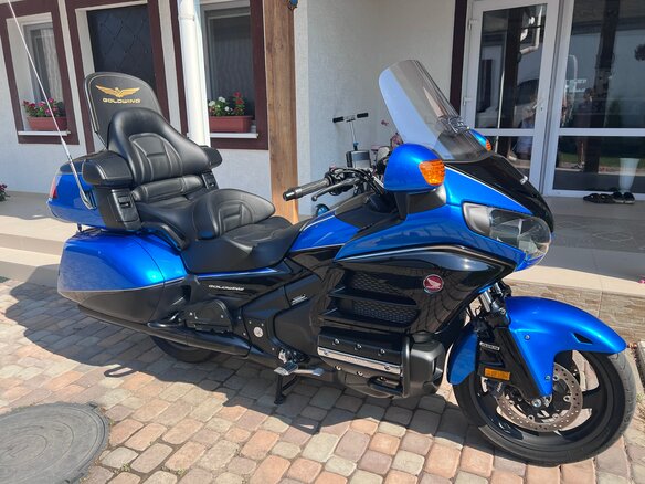 2017 Honda GL 1800 Gold Wing, синий, 3500000 рублей - вид 24