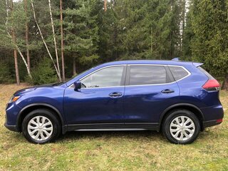 2017 Nissan Rogue II Рестайлинг, синий, 1699000 рублей, вид 5