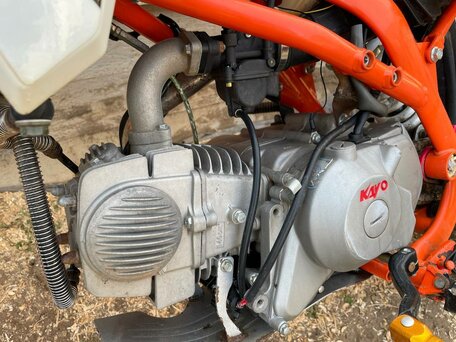 2024 Kayo Basic TT140EM, оранжевый, 72000 рублей, вид 4