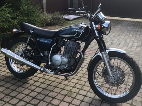 2002 Honda CB 400SS, синий, 315000 рублей, вид 4