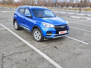 2021 Chery Tiggo 4 I Рестайлинг, синий, 1600000 рублей, вид 2