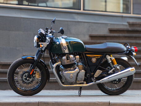 2025 Royal Enfield Continental GT, зелёный, 718000 рублей, вид 2