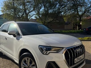 2021 Audi Q3 45 TFSI e II (F3), белый, 3350000 рублей, вид 4