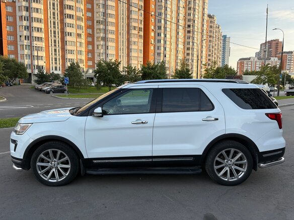 2018 Ford Explorer V Рестайлинг 2, белый - вид 7