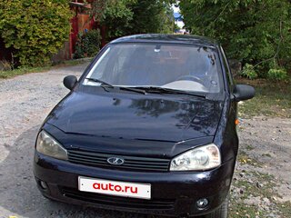 2008 Lada (ВАЗ) Kalina I, синий, 325000 рублей, вид 2