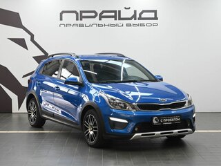 2018 Kia Rio X-Line IV, синий, 1419900 рублей, вид 4