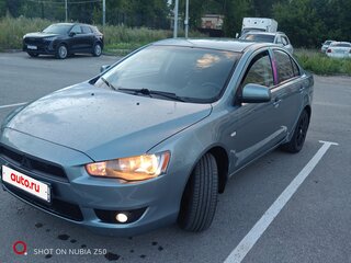 2009 Mitsubishi Lancer X, серый, 630000 рублей, вид 1