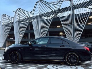 2017 Mercedes-Benz CLA AMG 45 AMG I (C117, X117) Рестайлинг, чёрный, 1838000 рублей, вид 3