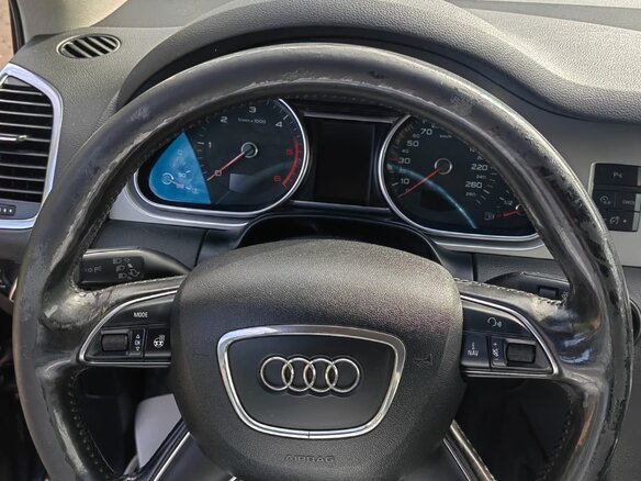2012 Audi Q7 I (4L) Рестайлинг, серый, 2500000 рублей - вид 9