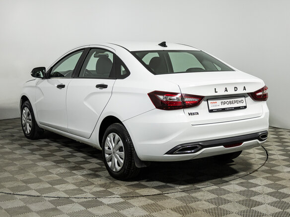 2023 Lada (ВАЗ) Vesta I Рестайлинг (NG), белый, 1199700 рублей - вид 6