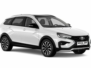 2026 Lada (ВАЗ) Vesta SW Cross I Рестайлинг (NG), белый, 2246000 рублей, вид 1