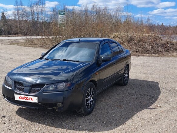2005 Nissan Almera II (N16) Рестайлинг, чёрный, 220000 рублей - вид 3