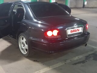 2007 Hyundai Sonata ТагАЗ IV (EF) Рестайлинг, чёрный, 475000 рублей, вид 2