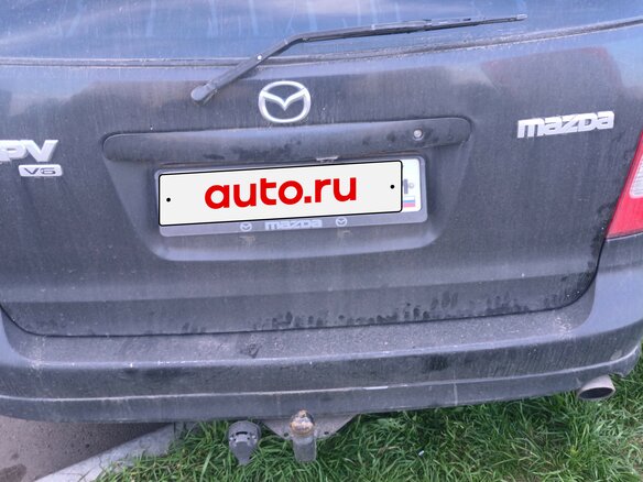 2002 Mazda MPV II (LW), чёрный, 480000 рублей - вид 6