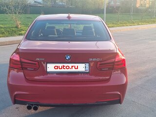 2016 BMW 3 серии 320i xDrive VI (F3x) Рестайлинг, красный, 2620000 рублей, вид 3