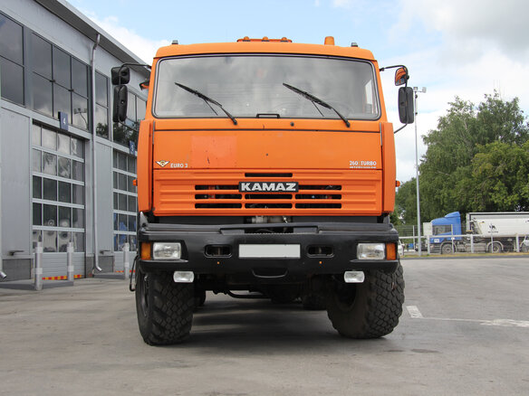 2006 КамАЗ 65806, оранжевый - вид 1