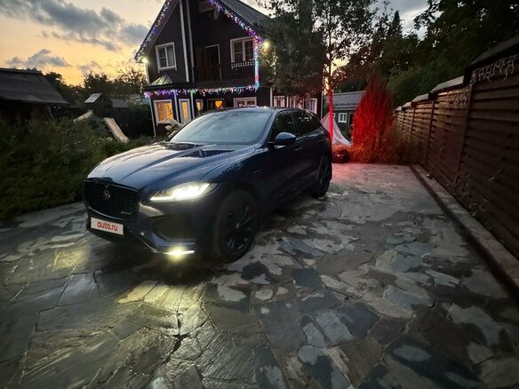 2021 Jaguar F-Pace I Рестайлинг, синий, 8200000 рублей - вид 15